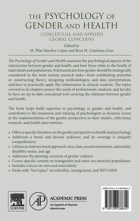Produktbild: Psychology of Gender and Health