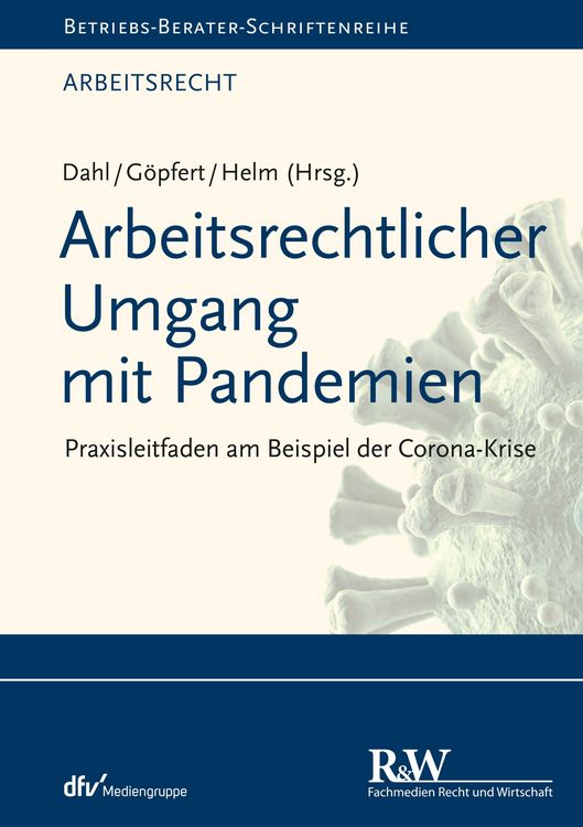 Produktbild: Arbeitsrechtlicher Umgang mit Pandemien