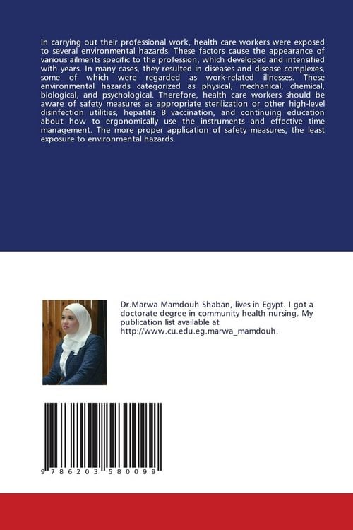 Produktbild: Environmental Hazards and Safety Measures in Health Care