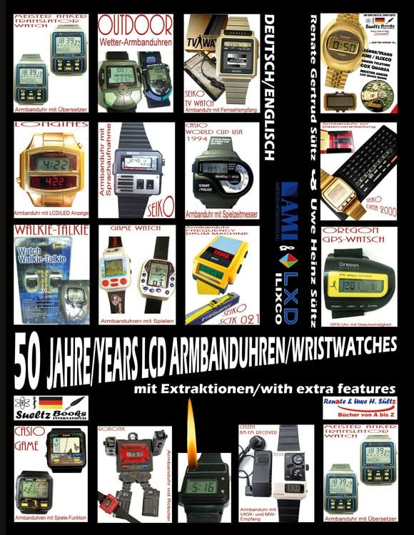 Produktbild: 50 Jahre/Years LCD Armbanduhren/Wristwatches
