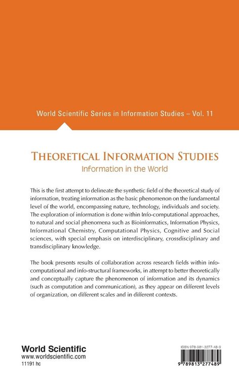 Produktbild: THEORETICAL INFORMATION STUDIES