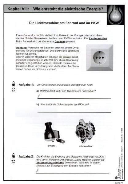 Produktbild: Lernwerkstatt Woher kommt der Strom?