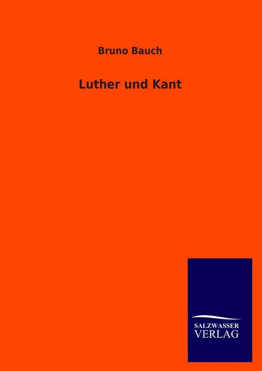 Produktbild: Luther und Kant