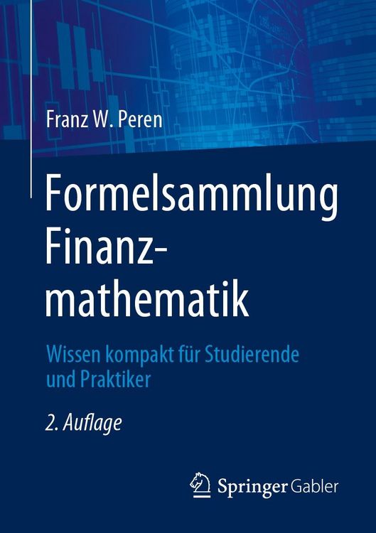 Produktbild: Formelsammlung Finanzmathematik