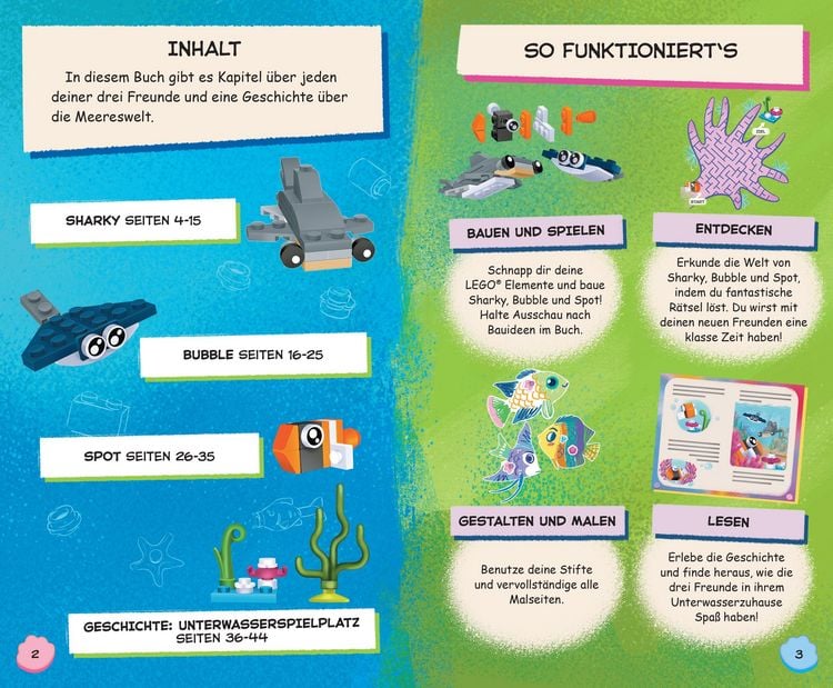 Produktbild: LEGO&reg; Books - Bauen & Spielen - Meer