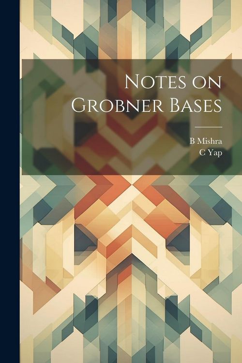 Produktbild: Notes on Grobner Bases
