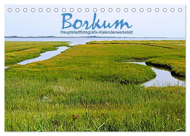 Produktbild: Borkum (Tischkalender 2026 DIN A5 quer), CALVENDO Monatskalender