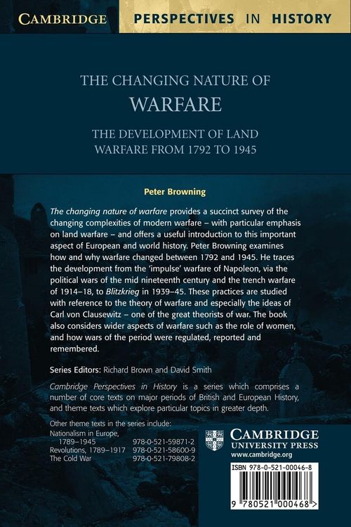 Produktbild: The Changing Nature of Warfare
