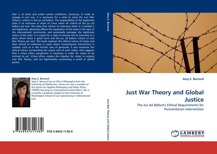 Produktbild: Just War Theory and Global Justice