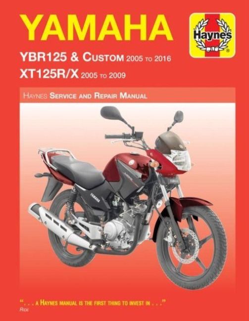 Produktbild: Yamaha YBR125 (05 - 16) & XT125R/X (05 - 09) Haynes Repair Manual