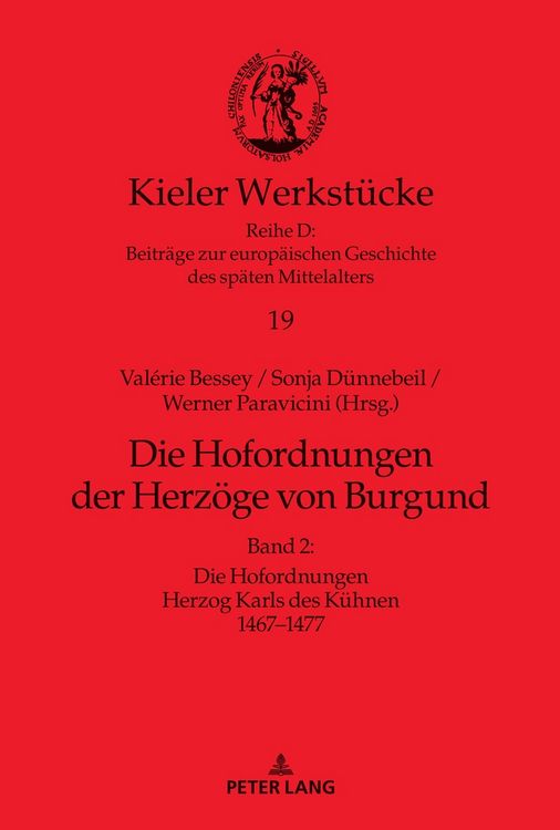 Produktbild: Die Hofordnungen der Herz&ouml;ge von Burgund
