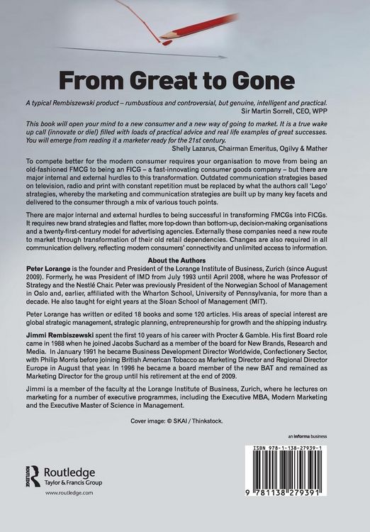 Produktbild: From Great to Gone