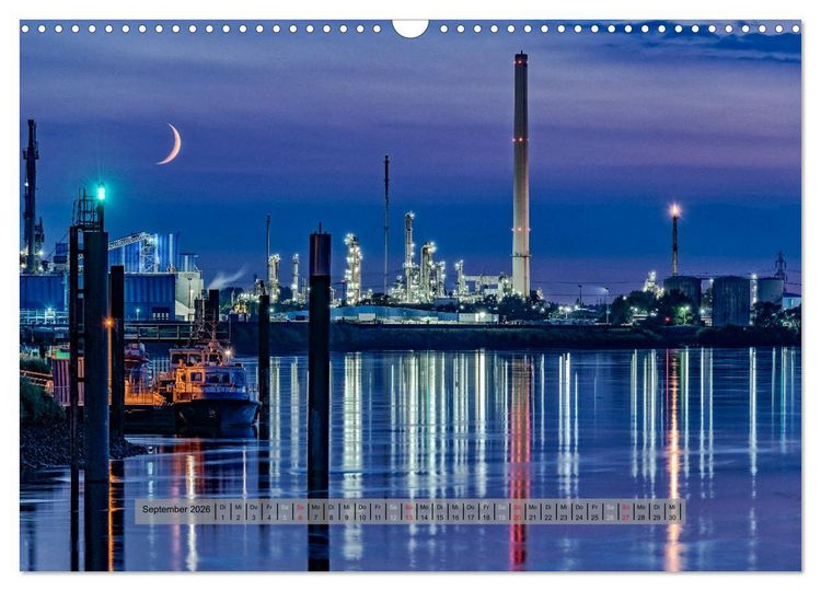 Produktbild: Auch das ist der Hamburger Hafen (Wandkalender 2026 DIN A3 quer), CALVENDO Monatskalender