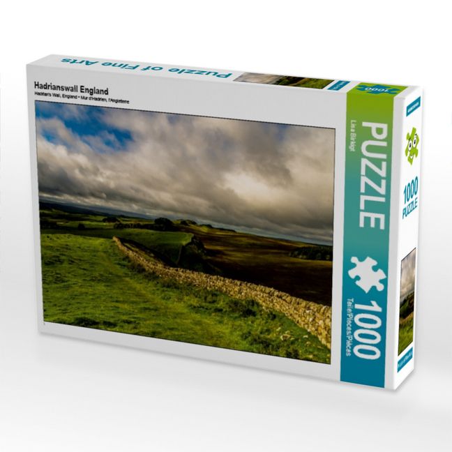 Produktbild: CALVENDO Puzzle Hadrianswall England | 1000 Teile Lege-Gr&ouml;&szlig;e 64x48cm Foto-Puzzle f&uuml;r gl&uuml;ckliche Stunden