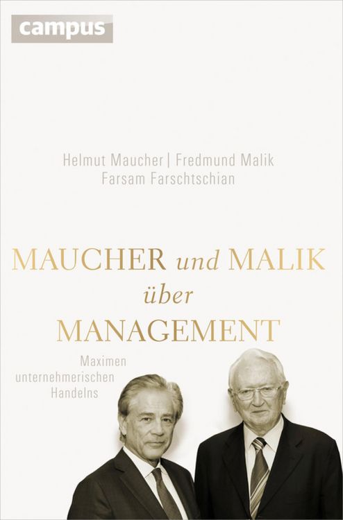Produktbild: Maucher und Malik &uuml;ber Management