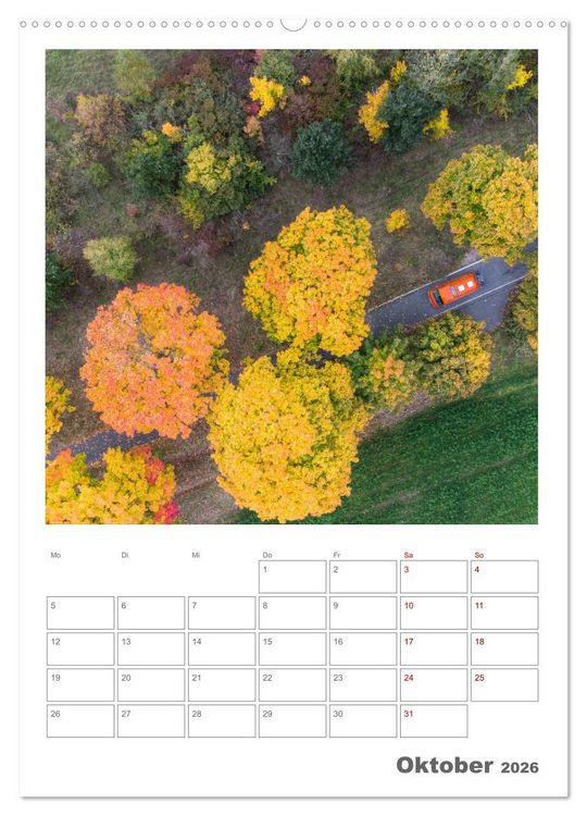 Produktbild: Camper Tr&auml;ume Urlaub auf vier R&auml;dern (hochwertiger Premium Wandkalender 2026 DIN A2 hoch), Kunstdruck in Hochglanz