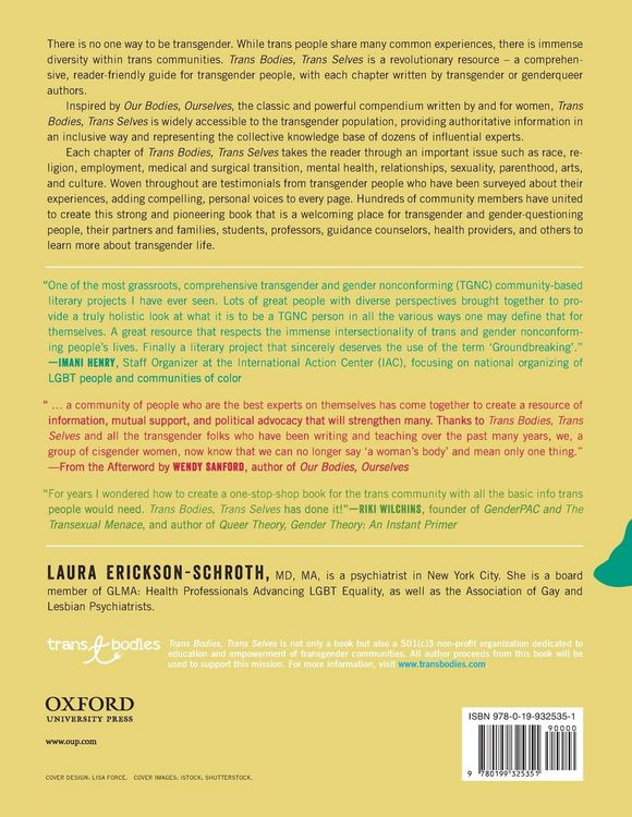 Produktbild: Trans Bodies, Trans Selves
