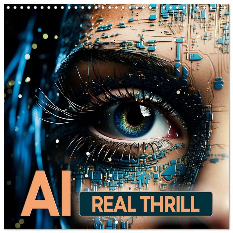 Produktbild: AI Real thrill (Wall Calendar 2026 12 &times; 12 Inch) CALVENDO 12 Month Wall Calendar