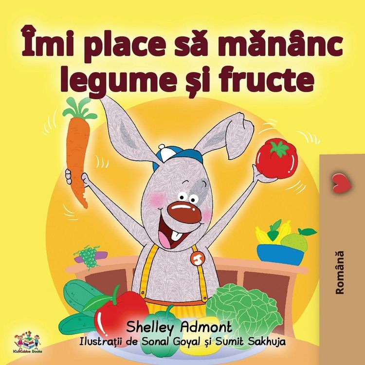 Produktbild: I Love to Eat Fruits and Vegetables (Romanian Edition)
