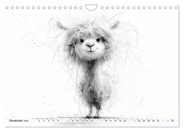 Produktbild: Tierisches Tohuwabohu (Wandkalender 2026 DIN A4 quer), CALVENDO Monatskalender