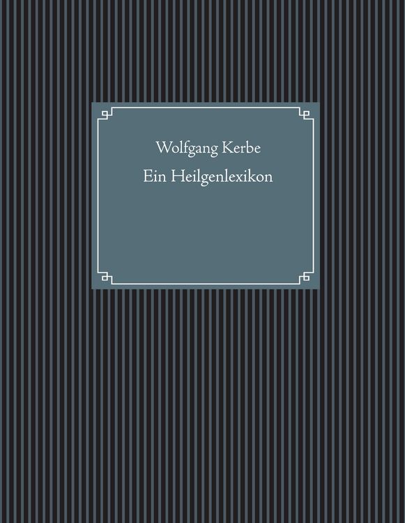 Produktbild: Ein Heilgenlexikon