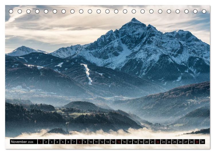 Produktbild: Innsbruck - Hauptstadt der Alpen (Tischkalender 2026 DIN A5 quer), CALVENDO Monatskalender