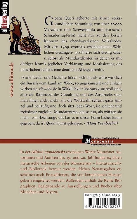 Produktbild: Die weltlichen Ges&auml;nge des Egidius Pfanzelter von Polykarpszell