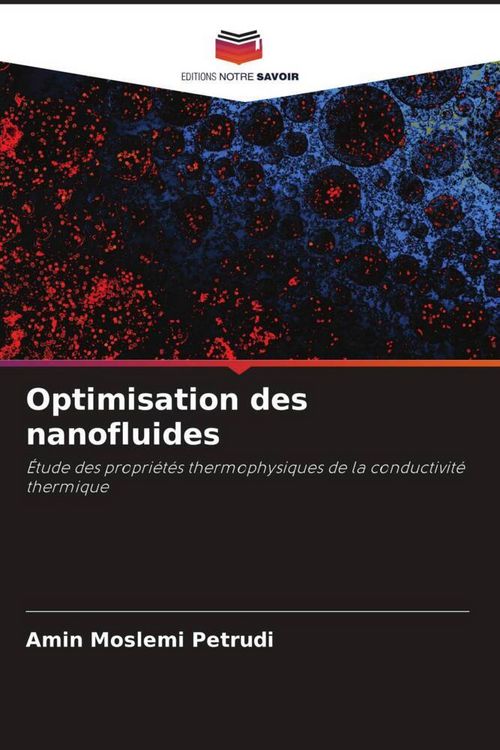 Produktbild: Optimisation des nanofluides