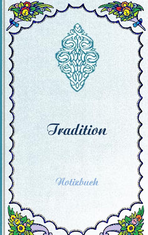 Produktbild: Tradition (Notizbuch)