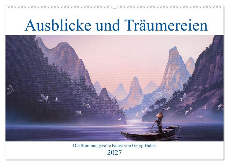 Produktbild: Paradise, Ausblicke und Tr&auml;umereien (Wandkalender 2027 DIN A2 quer), CALVENDO Monatskalender