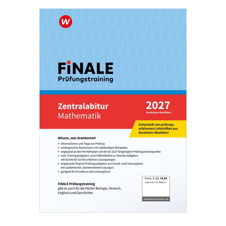 Produktbild: FiNALE Pr&uuml;fungstraining Zentralabitur Nordrhein-Westfalen