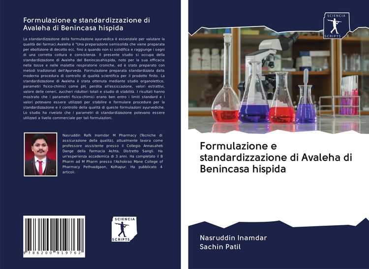 Produktbild: Formulazione e standardizzazione di Avaleha di Benincasa hispida