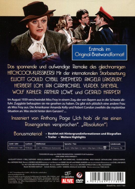 Produktbild: Eine Dame verschwindet - Alfred Hitchcock Remake