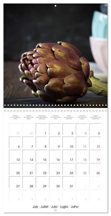 Produktbild: Aesthetic fruit and veggies (Wall Calendar 2026 12 &times; 12 Inch) CALVENDO 12 Month Wall Calendar
