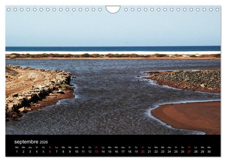 Produktbild: Voyage au Cap-Vert, Boa Vista (Calendrier mural 2026 DIN A4 vertical), CALVENDO calendrier mensuel