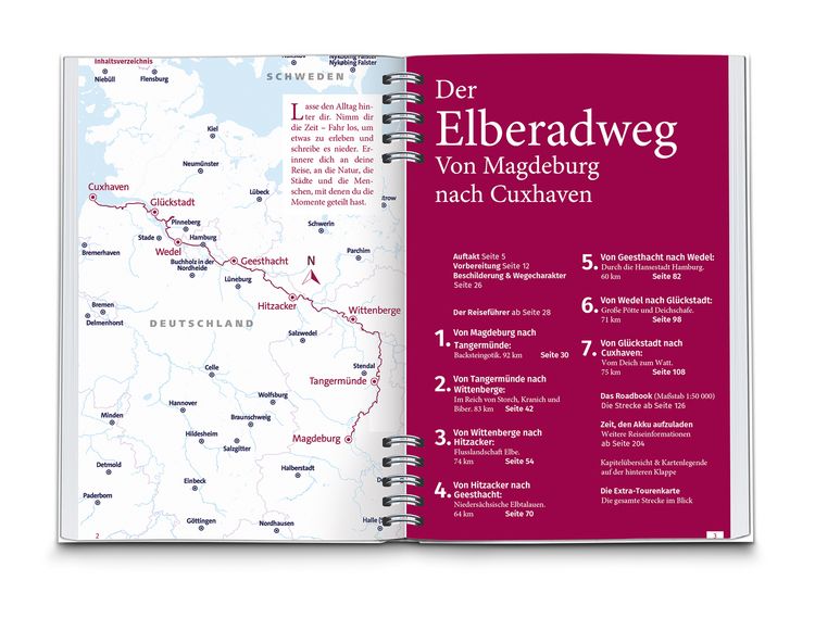 Produktbild: KOMPASS Radreisef&uuml;hrer Elberadweg, Von Magdeburg nach Cuxhaven