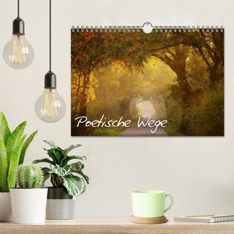 Produktbild: Poetische Wege (Wandkalender 2026 DIN A4 quer), CALVENDO Monatskalender