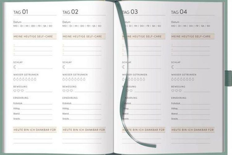 Produktbild: Self-care Tagebuch Salbei