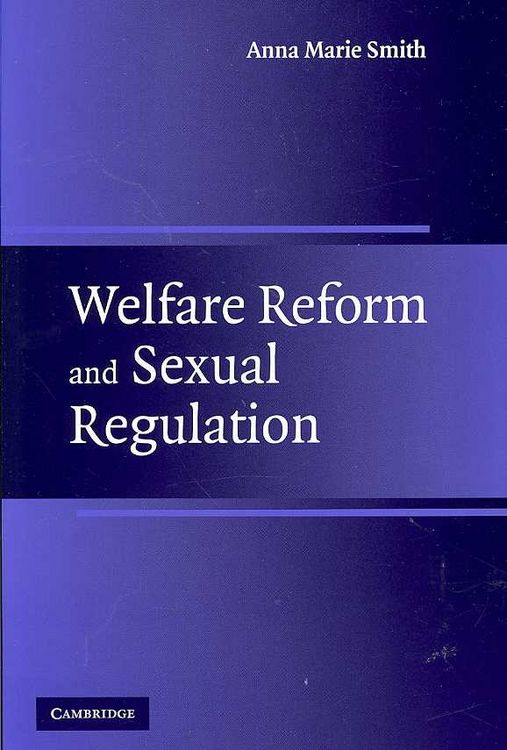 Produktbild: Welfare Reform and Sexual Regulation