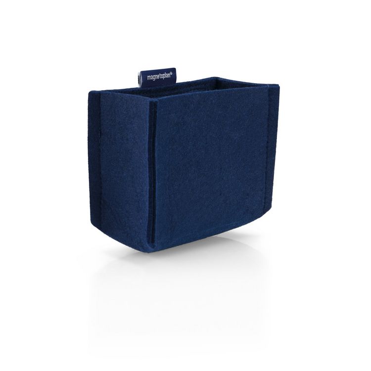 Produktbild: magnetoplan Stiftehalter magnetisch magnetoTray MEDIUM (B x H x T) 130 x 100 x 60 mm Blau 1227714