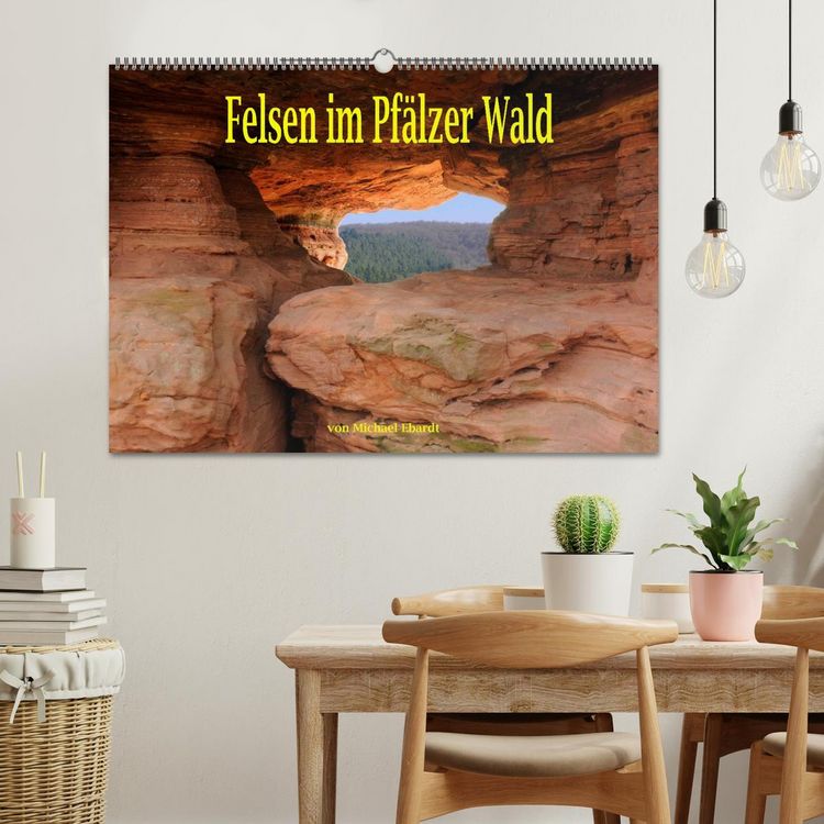 Produktbild: Felsen im Pf&auml;lzer Wald (Wandkalender 2026 DIN A2 quer), CALVENDO Monatskalender