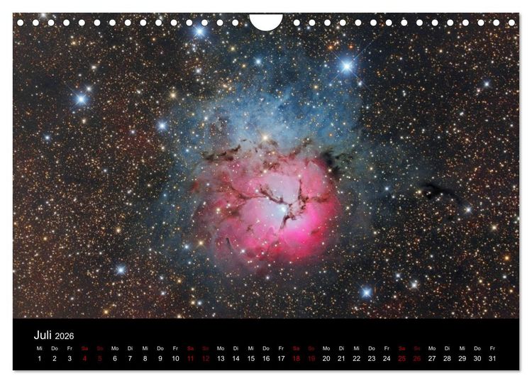 Produktbild: Beeindruckendes Universum (Wandkalender 2026 DIN A4 quer), CALVENDO Monatskalender