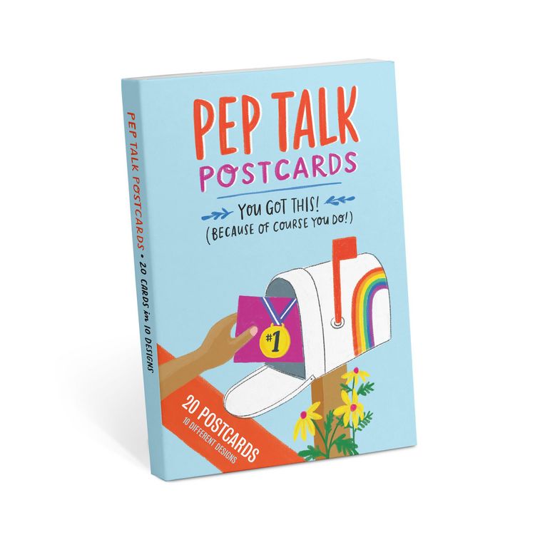 Produktbild: Pep Talk Postcard Book, 20 Postcards (2 Each 10 Styles)