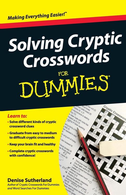 Produktbild: Sutherland, D: Solving Cryptic Crosswords For Dummies