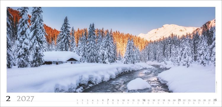 Produktbild: Alpenpanorama Kalender 2027
