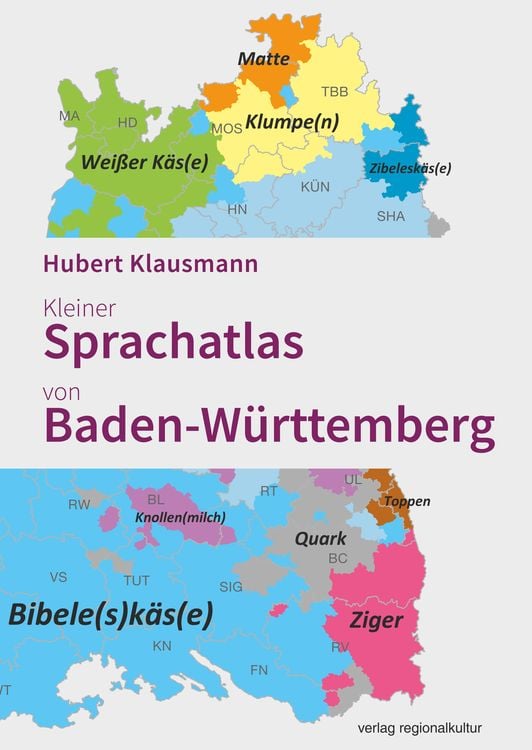 Produktbild: Kleiner Sprachatlas von Baden-W&uuml;rttemberg