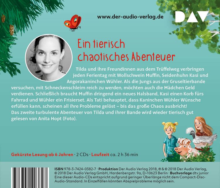 Produktbild: Tildas Tierbande &ndash; Teil 2: W&uuml;hler, das wuschelige Wunschkaninchen