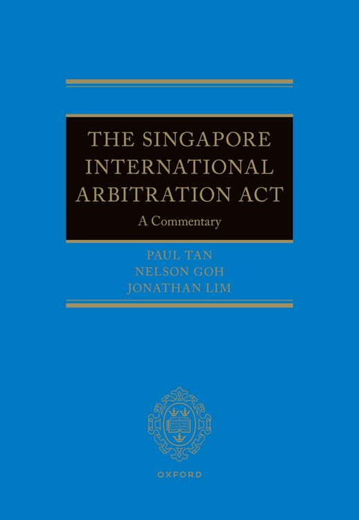 Produktbild: The Singapore International Arbitration ACT