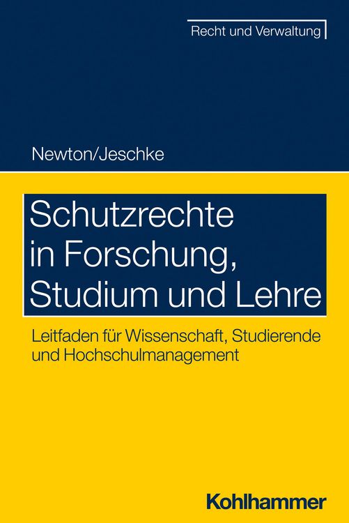 Produktbild: Schutzrechte in Forschung, Studium und Lehre