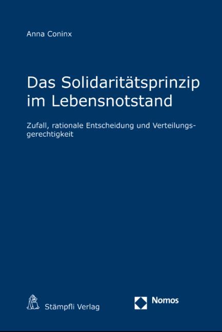 Produktbild: Das Solidarit&auml;tsprinzip im Lebensnotstand
